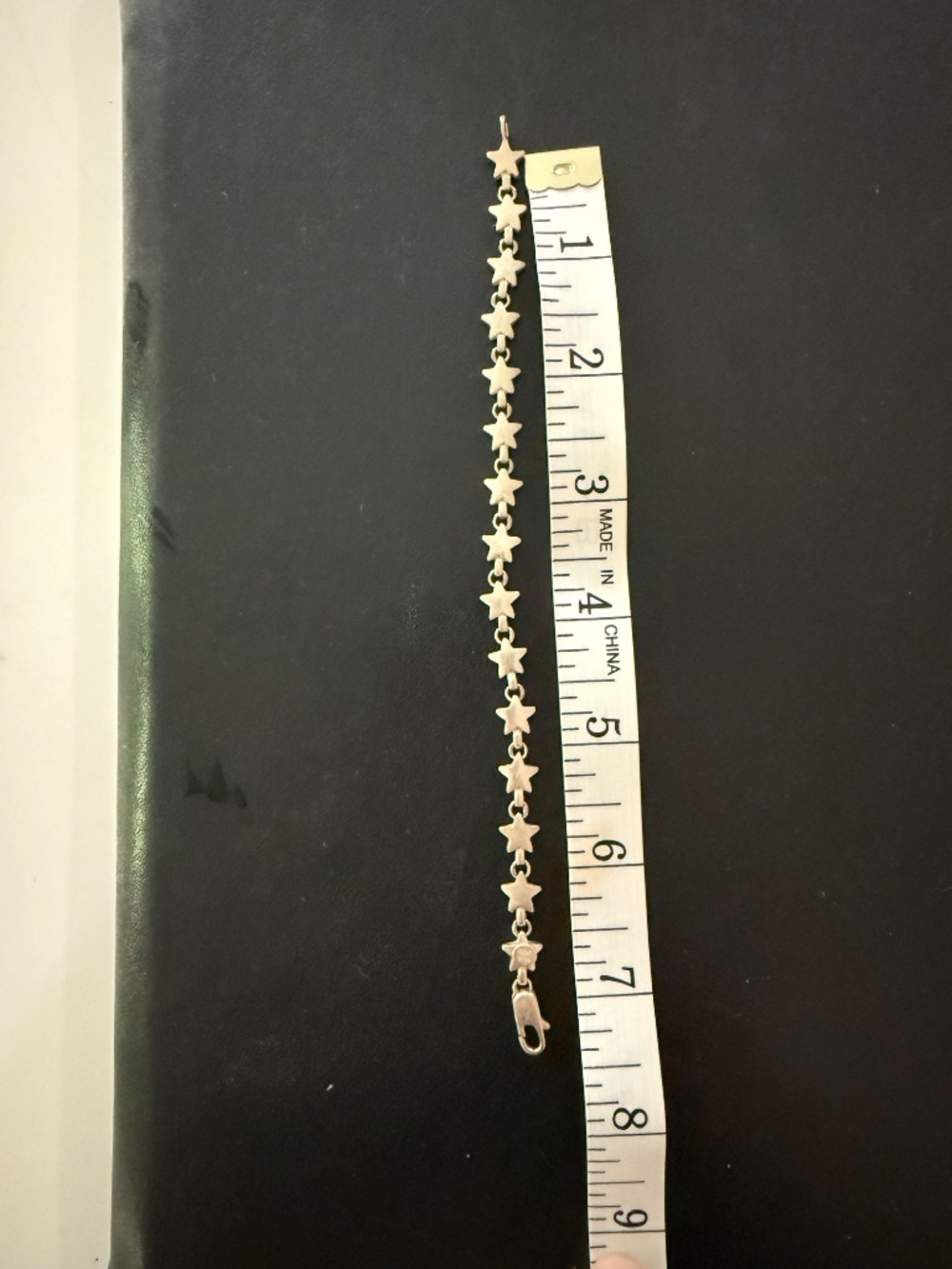 Vintage 90s Tiffany & Co Bracelet Puff Star Sterling Silver - Picture 6 of 10